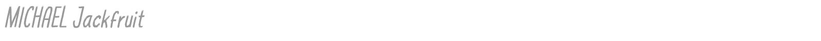 Michael Jackpot font preview